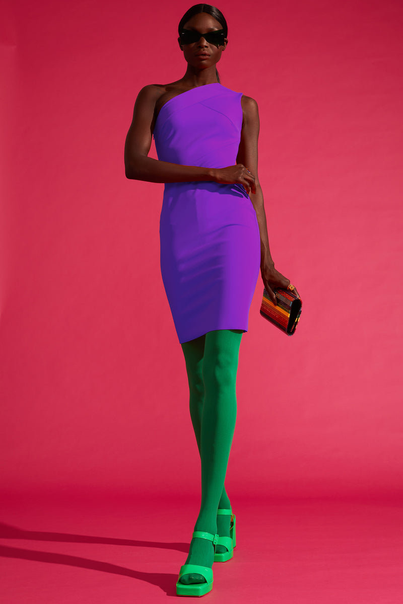 Asymmetrical Bodycon Dress L'MOMO Asymmetrical Bodycon Dress L'MOMO