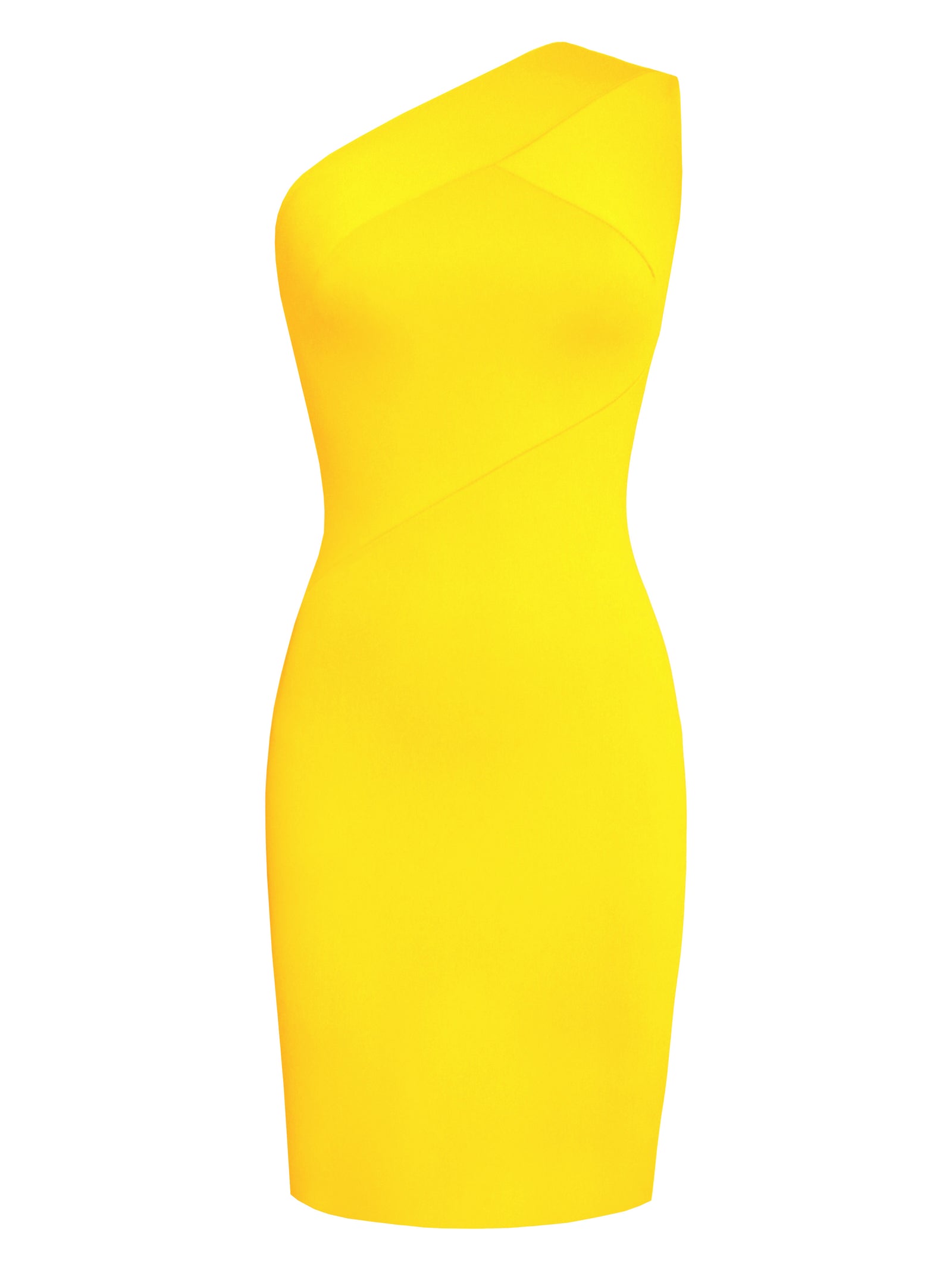 Asymmetrical Bodycon Dress – L'MOMO