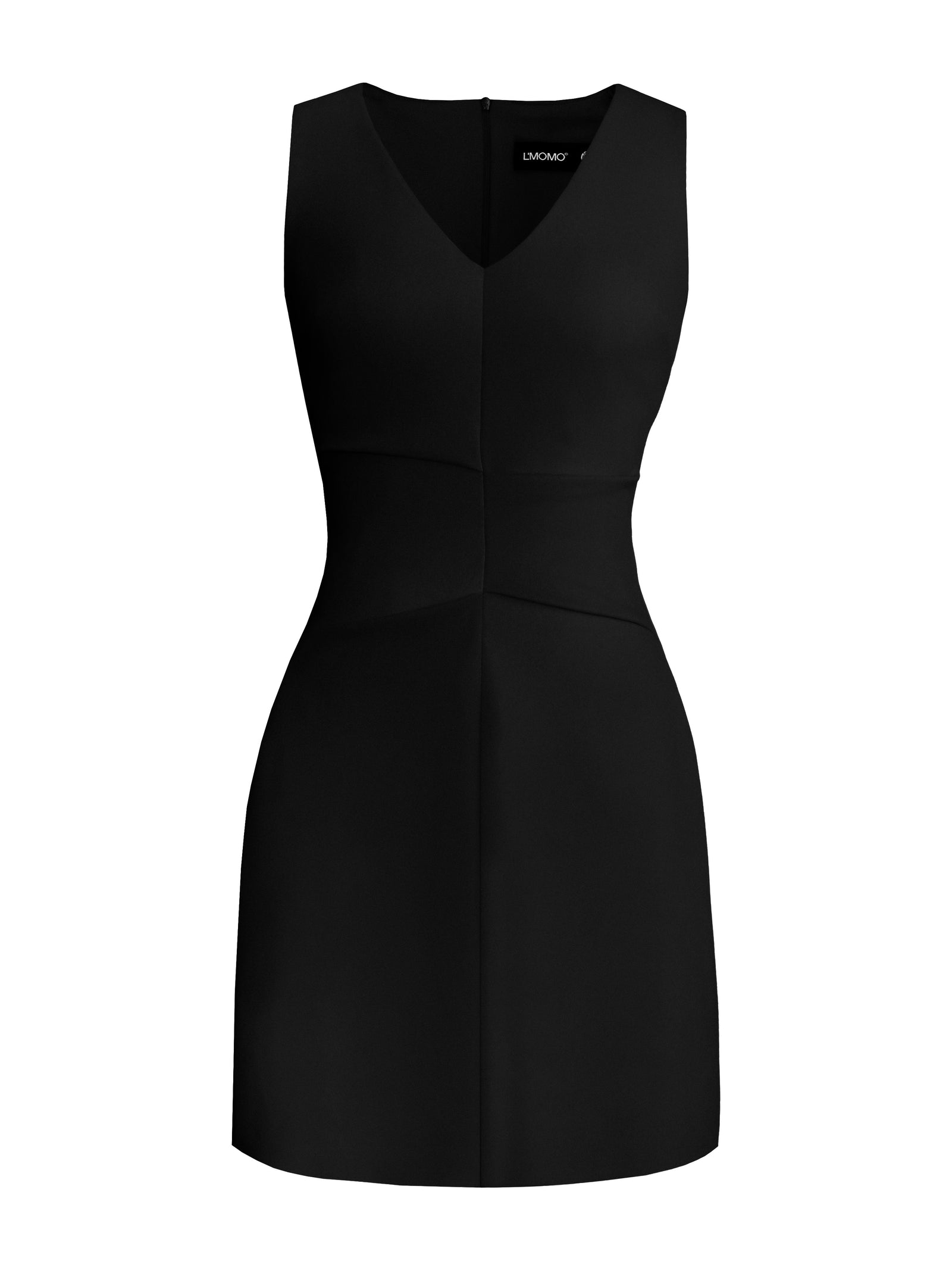 A-Line Cocktail Dress with Soft Accent Folds  L'MOMO