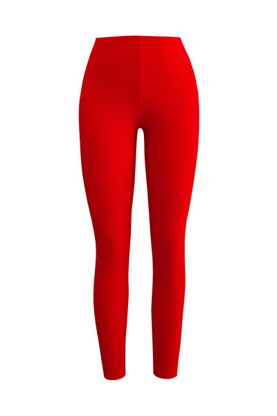2-PCS Womens Stretch Cotton Leggings Full Length Trousers Casual Tailored  S/M/L/XL Italian Design Slim Fit